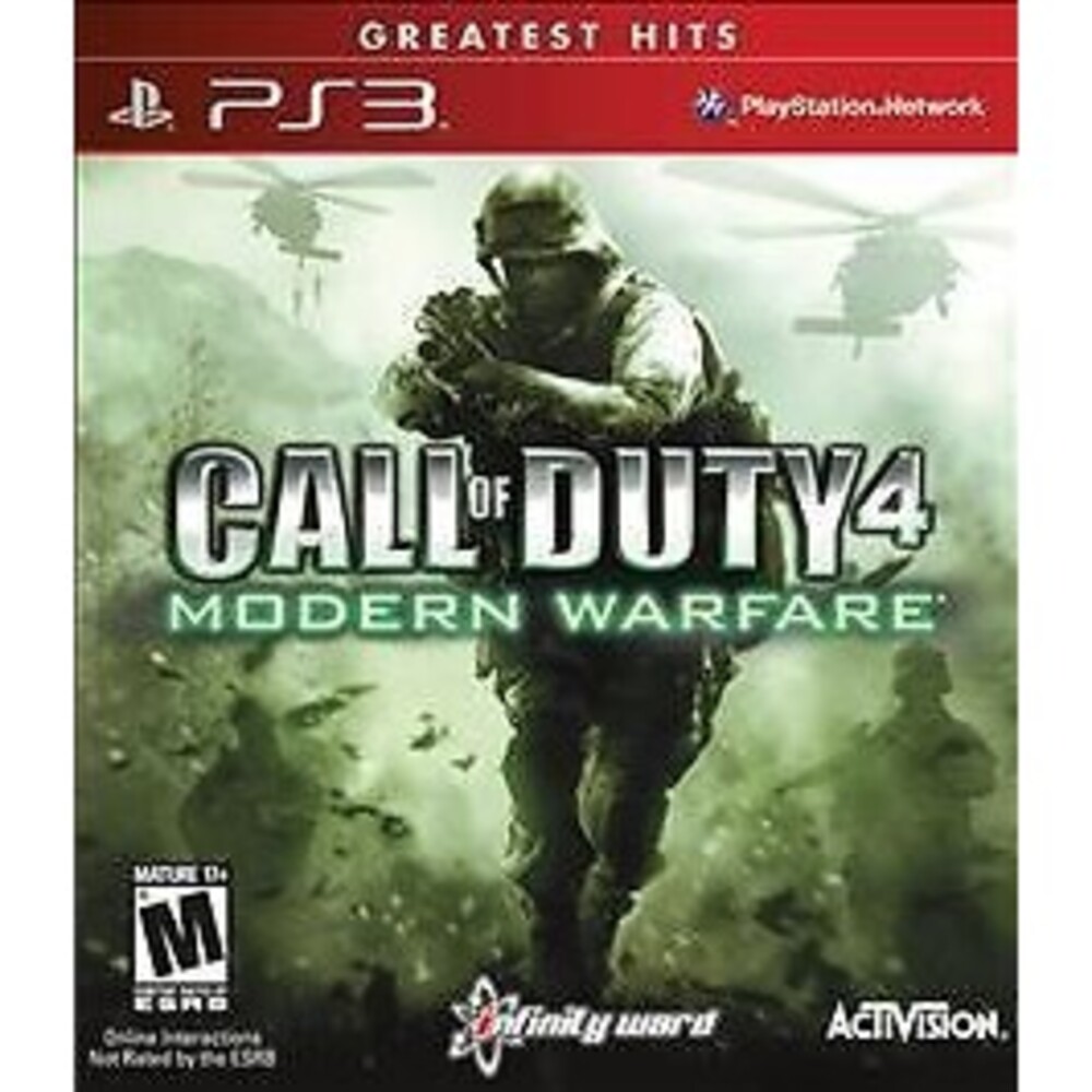 Call of Duty 4: Modern Warfare -- Greatest Hits (Sony PlayStation 3, 2010)